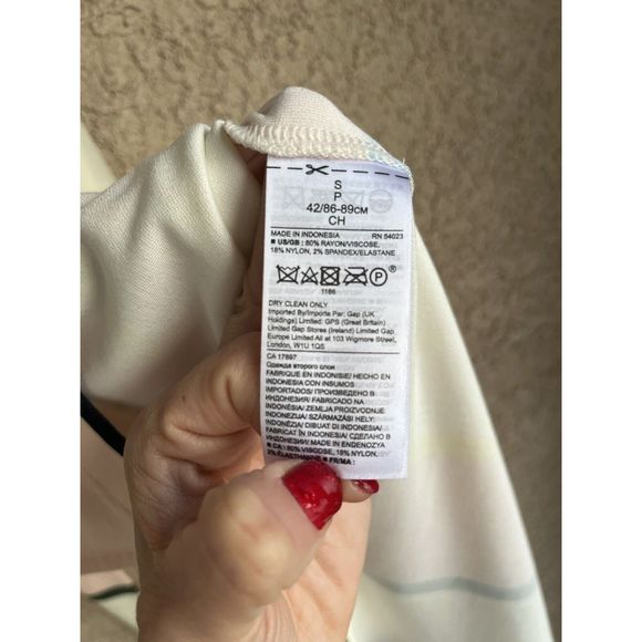 Banana Republic stripe ponte midi tank dress - size small - multicolored - Picture 9 of 9